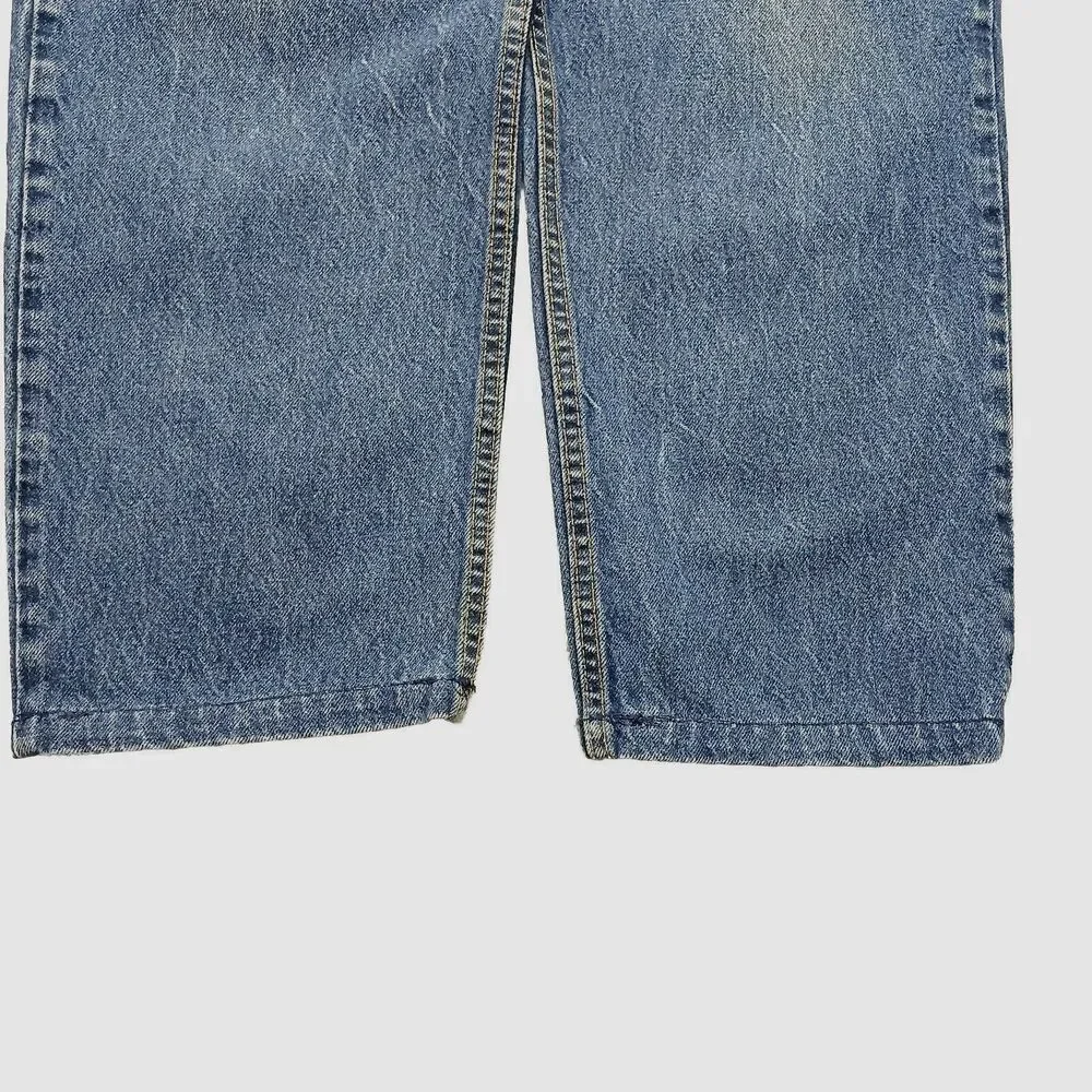 Vintage Levi's 550 Relaxed Fit Short Man W38 L27 Red Tab Jeans USA Made '01